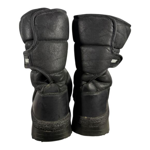 Khombu Men’s Waterproof Insulated Winter Snow Boots Black Size 12 Cold Weather - Picture 5 of 9